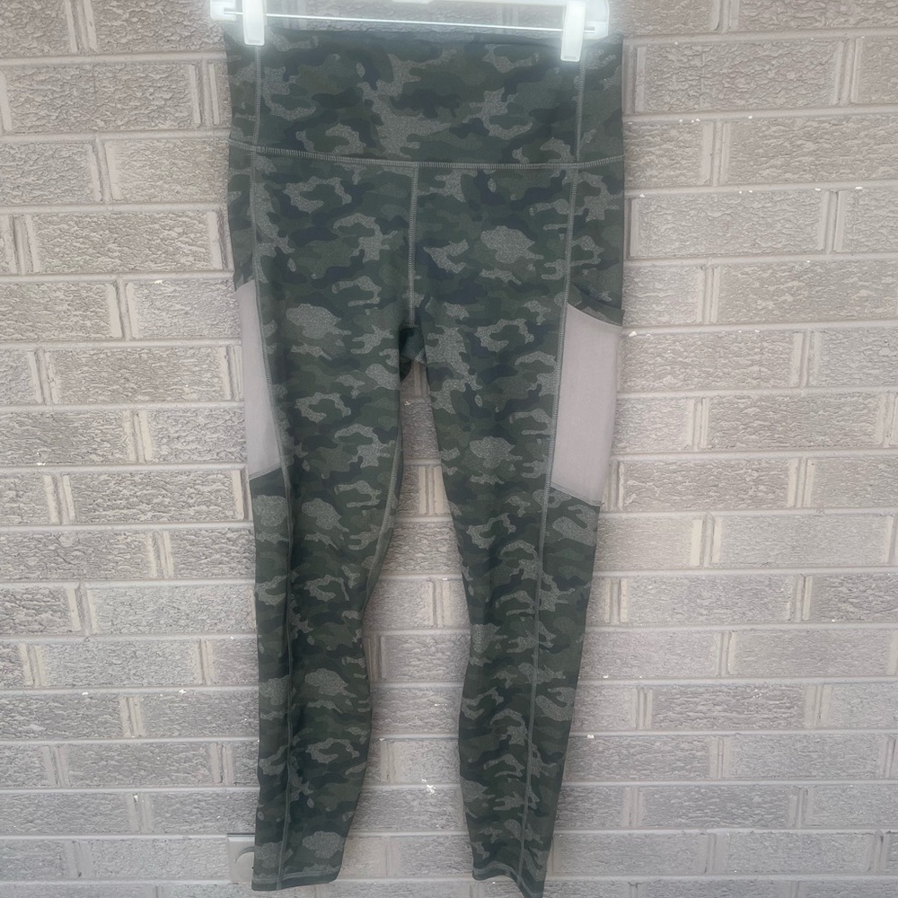 Fabletics Charcoal Camo Leggings